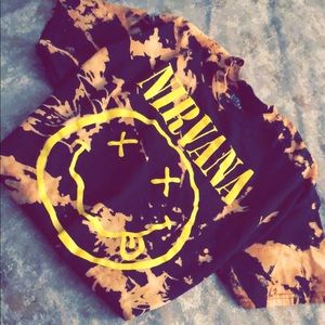 Nirvana Reverse TieDye Tee XL
